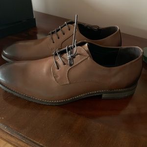 Men leather shoes.